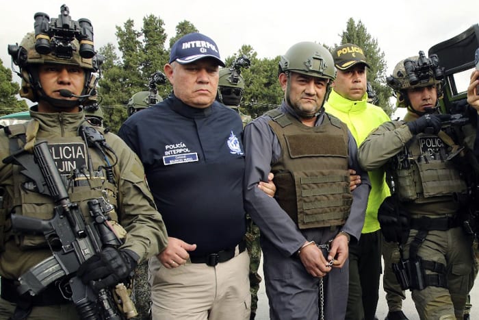 Once Colombia's most-wanted drug lord, the kingpin known as Otoniel faces sentencing in US