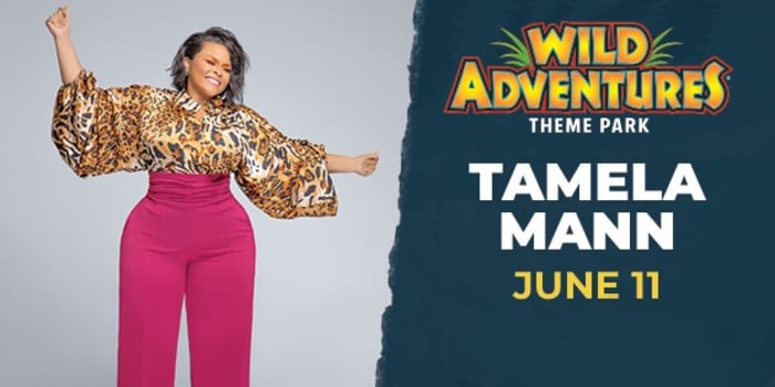 RULES: Catch Tamela Mann for free at Wild Adventures