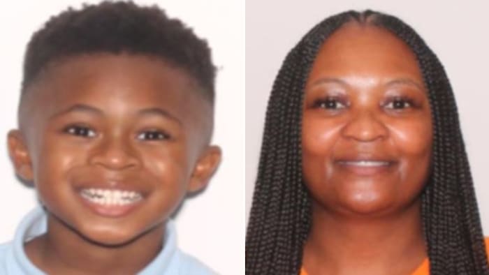 Amber Alert flyer for missing Riviera Beach children
