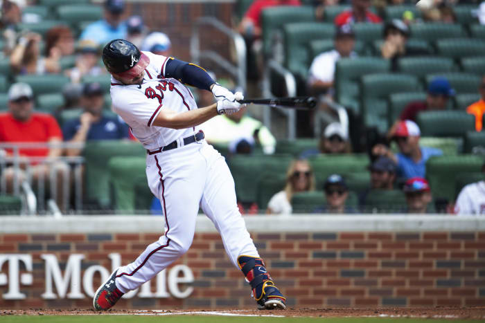 Prospect Grissom homers in debut, Braves beat Red Sox 8-4