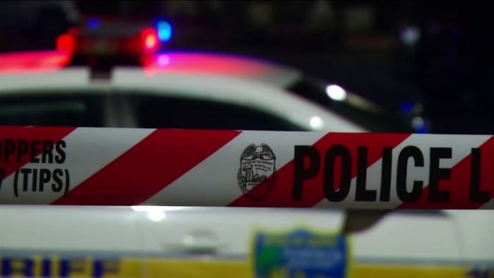 Man taken to hospital after being shot inside car, crashing into light pole in Lackawanna area