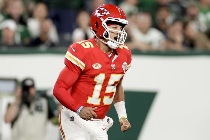 Debate continues over the controversial holding call in the Chiefs' win  over the Jets