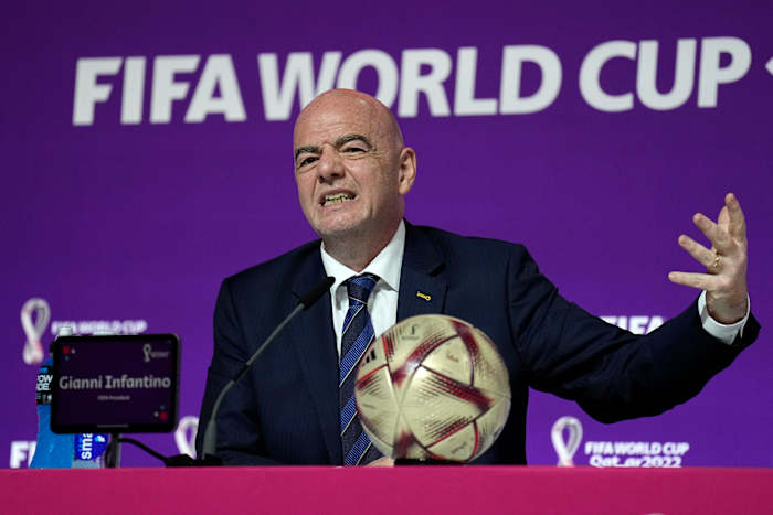 Image linked from the original feed: UEFA says it has lost confidence in FIFA's Infantino after failed private equity plan for World Cup