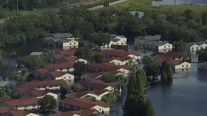 Hurricane Ian flooding victim coerced into signing housing rights away, lawsuit says