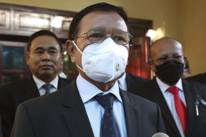 Cambodian opposition leader gets 27 years on treason charge