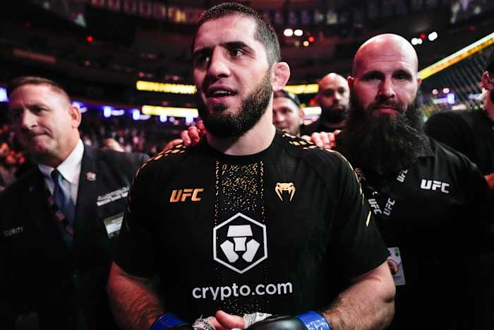 Islam Makhachev aims for UFC record 17th straight win in title defense