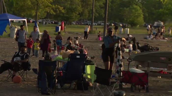Families celebrate Memorial Day at Belle Isle as park hits maximum capacity