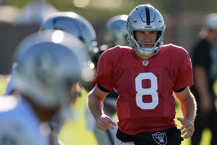 Raiders suspend Kirk Cousins and Maxx Crosby from team drills after practice fight