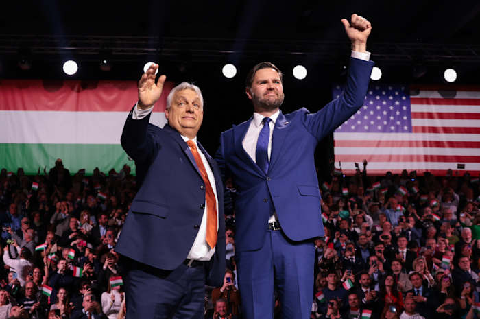 Vance Diverges from Trump's God Support Claim in Budapest