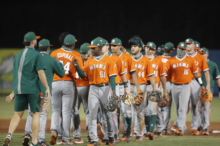 university of miami baseball uniforms