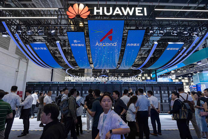 Huawei unveils new chip technologies as Chinese firm steps up the AI race with Nvidia