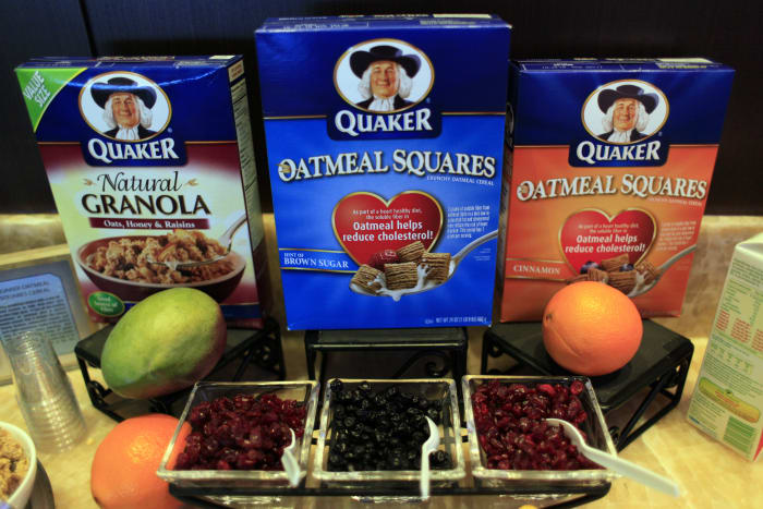 Quaker Oats recalls dozens of products over salmonella risk