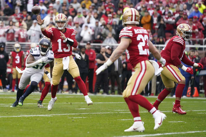 San Francisco 49ers ride goal-line stand in final seconds, beat