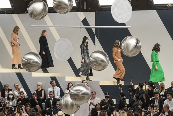 Chanel takes a dip: Viard's spring show brings Paris stalwart down to earth