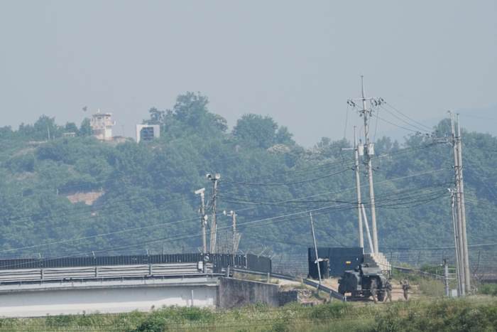 North Korean Civilian Defects Directly Across DMZ