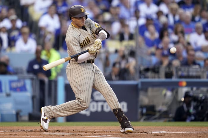 Cronenworth's 2 HRs, 6 RBIs lead Padres past Brewers 10-3