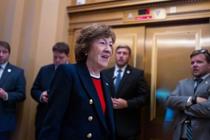 Collins isn’t Trump’s ‘best friend’ but he’s on her side in Maine Senate matchup with Platner