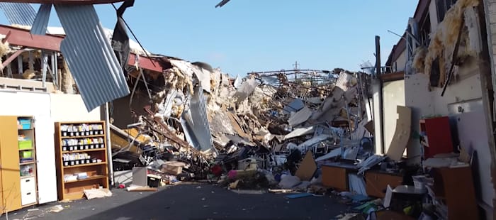 Tornado Recovery at Walt Disney Elementary:  Lending a Hand
