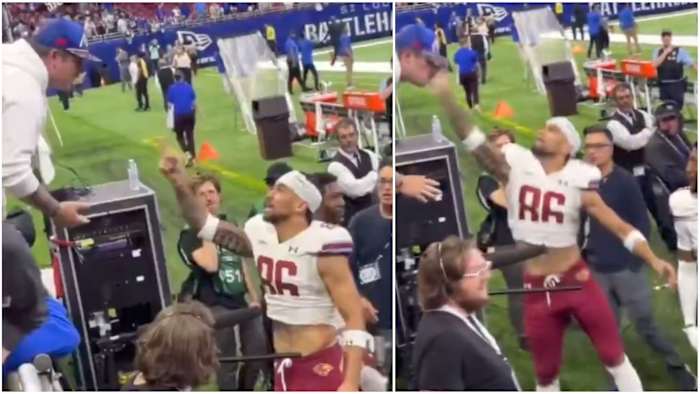 Michigan Panthers player suspended for jumping up and smacking fan in face