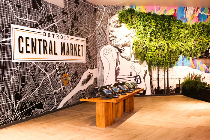 New foods hall concept opens inside MGM Grand Detroit with 4 distinct choices, replaces buffet