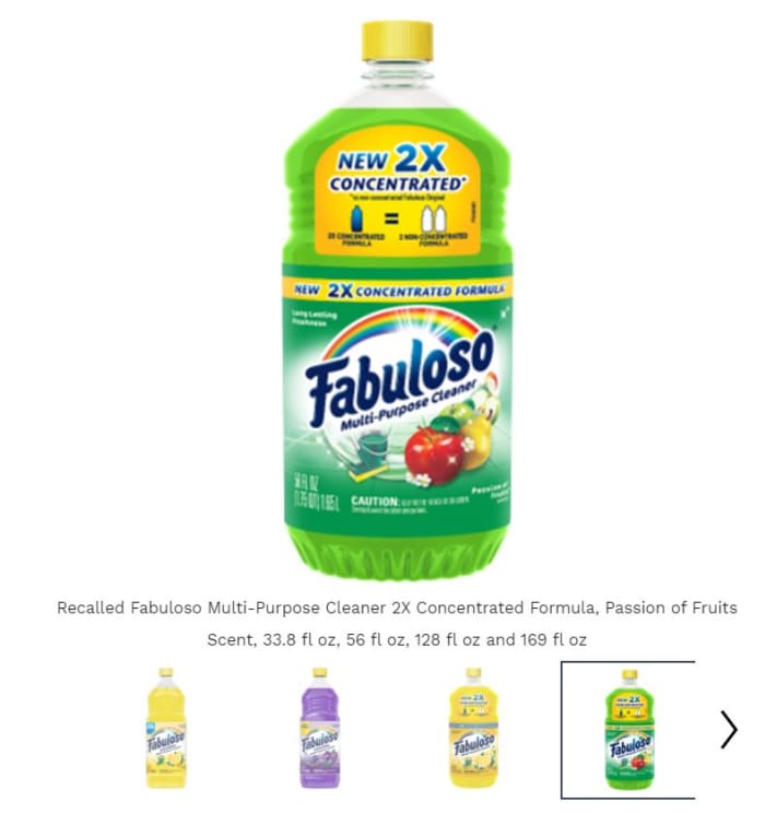 Recall warning Popular multipurpose cleaner recalled due to bacteria risk