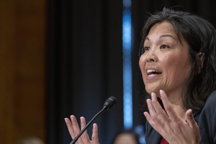 Senate committeee advances Biden labor secretary nominee Senate committeee advances Biden labor secretary nominee