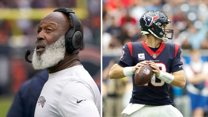 ‘He’s our quarterback’: Lovie Smith affirms Davis Mills remains Texans’ QB1