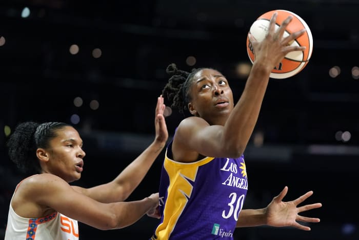 Los Angeles Sparks Road Uniform - Women's National Basketball