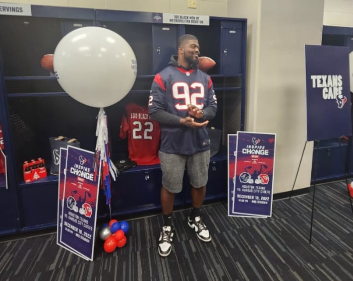 Houston Texans' Cal and Hannah McNair drop hint of potential 'H-town Blue'  rebrand - ABC13 Houston