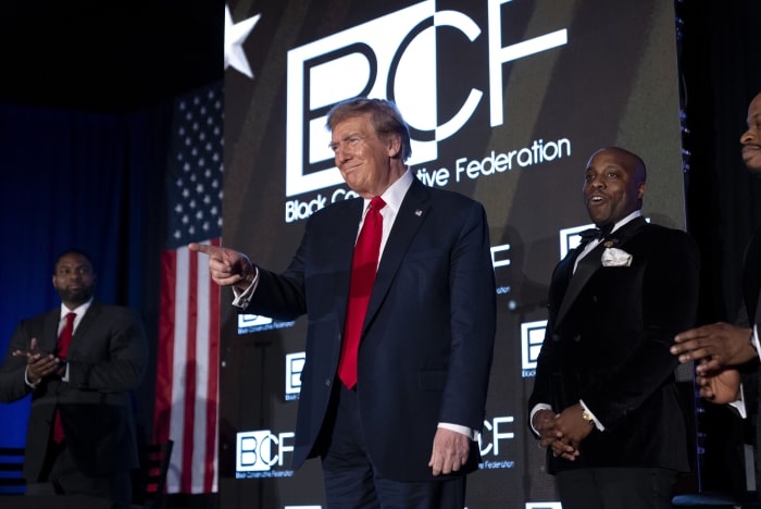 At conservative gala, Trump remarks show challenges in GOP Black voter outreach - Vimarsana News