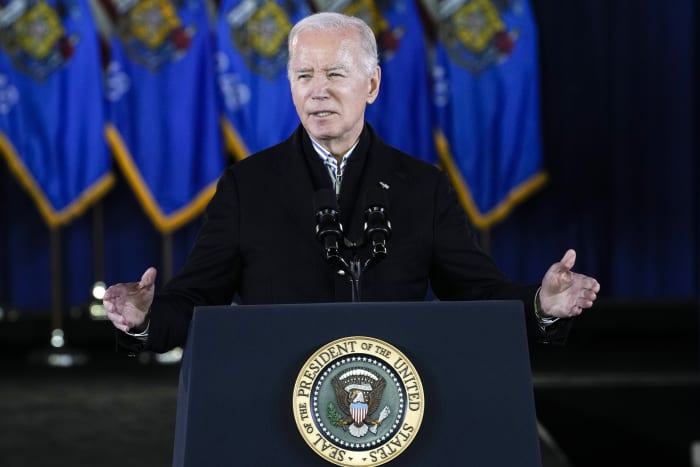 Biden will start the year at sites of national trauma to warn about dire stakes of the 2024 election