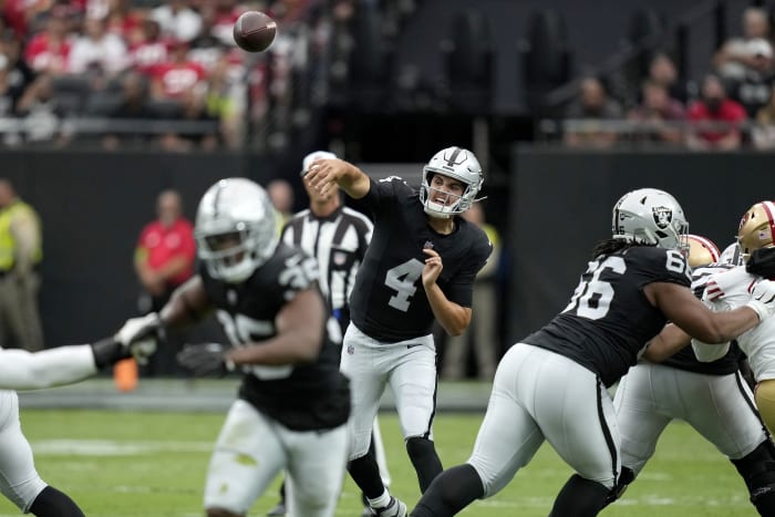 Raiders finalize preseason schedule vs. San Francisco 49ers, Los Angeles  Rams, Dallas Cowboys