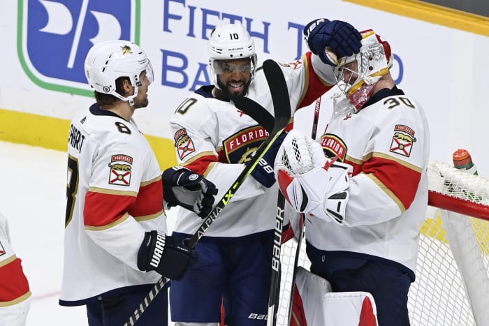 Lightning make NHL history by starting all-Black line in game against  Panthers