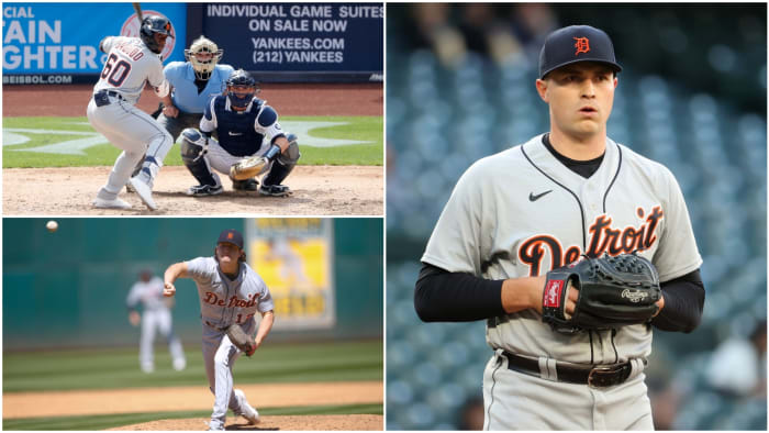 Tigers put 2 players on injured list, including rookie outfielder 