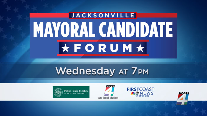 Mayoral Candidate Forum to air on Channel 4 and First Coast News, May 3, 7 p.m. - WJXT News4JAX