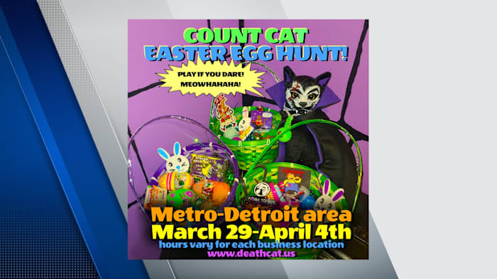 Count Cat’s Easter Egg Hunt offers creepy, cool way to support local businesses this spring