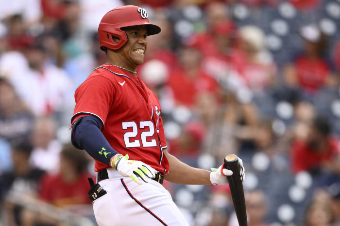 Juan Soto promises to bring 'good vibes,' winning to Padres