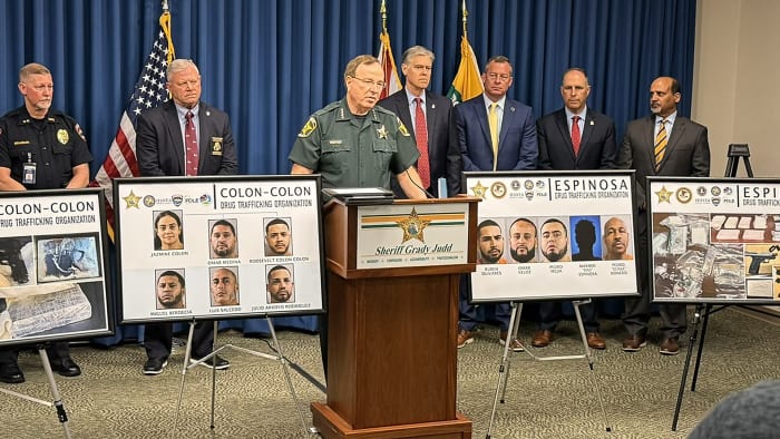 11 people face charges in 2 separate Polk County drug trafficking busts, sheriff says