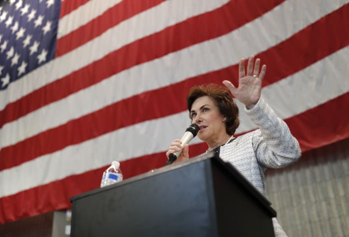 Democratic Sen Jacky Rosen of Nevada running for reelection