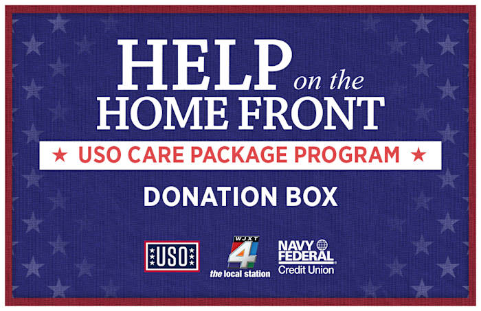 Help on the Homefront: News4JAX launches campaign for Military Appreciation Month with USO, Navy Federal Credit Union