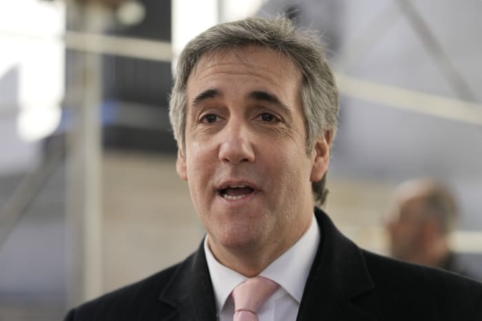 Trump sues ex-lawyer Cohen, key witness in criminal case