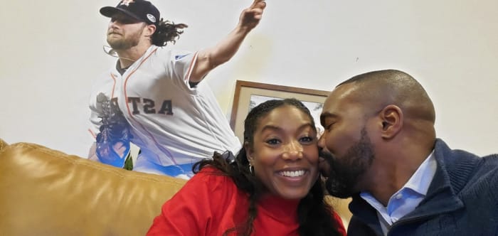 KPRC 2′s Keith Garvin took Gerrit Cole (a cutout) home: This is how his  wife reacted