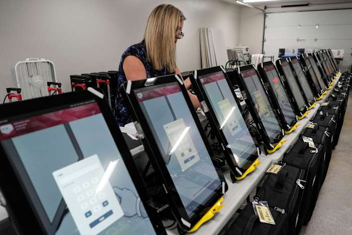 Georgia lawmakers end annual session without settling conflict on voting machines