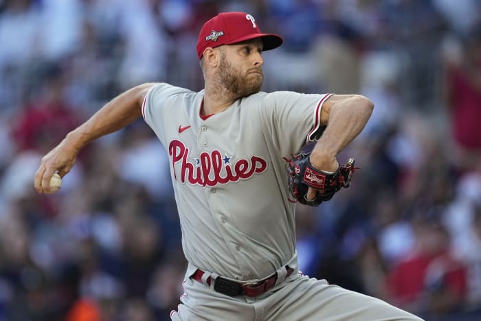 Phillies hit 4 homers, rally past Padres 10-6, lead NLCS 3-1