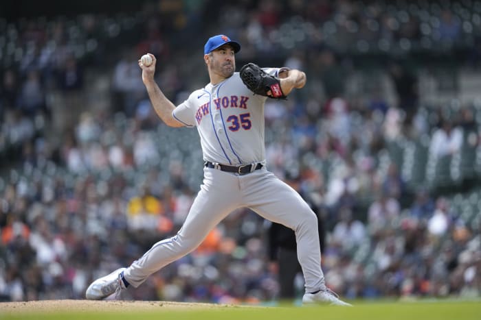 Justin Verlander gives up 2 HRs in Tigers' 2-0 win over Mets