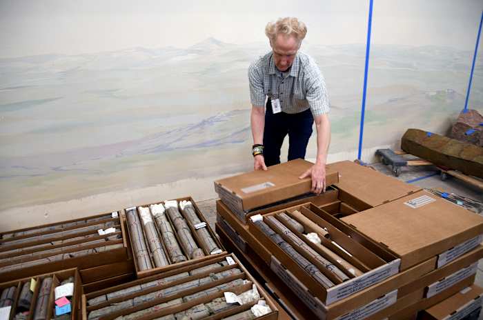A Denver dino museum makes a find deep under own parking lot. Like 'a hole in one from the moon.'