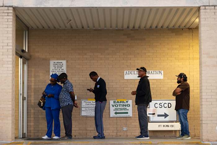 악천후로 인해 하원 18구역이 폐쇄된 후 조기 투표의 긴급 확대를 모색하는 소송