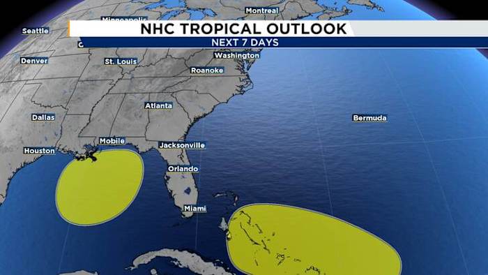 Remnants Of Dolly, area in Gulf highlighted for possible tropical development