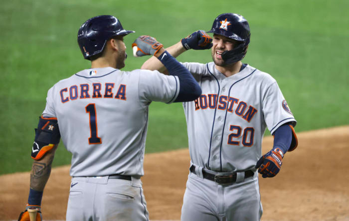 Correa HRs twice, Astros magic number at 1 for AL West