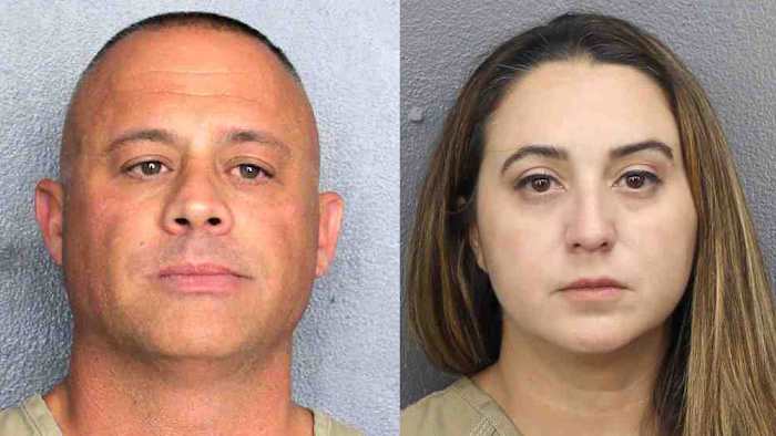 BSO Fire Rescue Lieutenant, Wife Arrested for DUI, Hit-and-Run in Weston